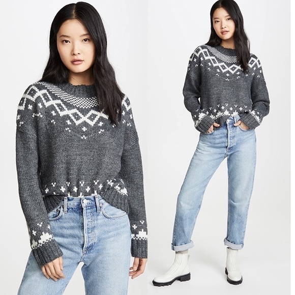 cupcakes & cashmere Sweaters - Cupcakes & Cashmere Jasmine Sweater Medium Heather Grey Size XS